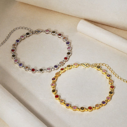 [ECHO ]Sparkling Exquisite Round Cut Party Bracelet