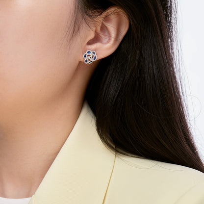 [ECHO ]Exquisite Flower Shape Daily Earrings