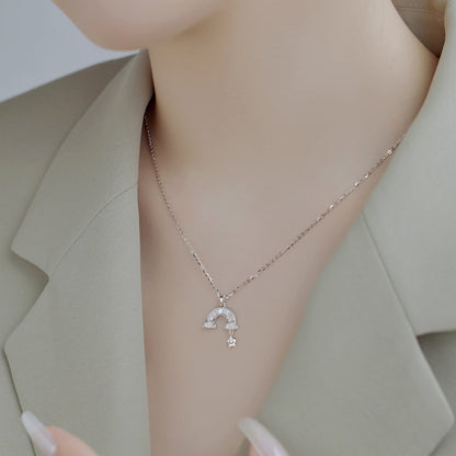 [ECHO ]Unique Rainbow Star Necklace