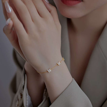 [ECHO ]Radiant Butterfly Shape Necklace