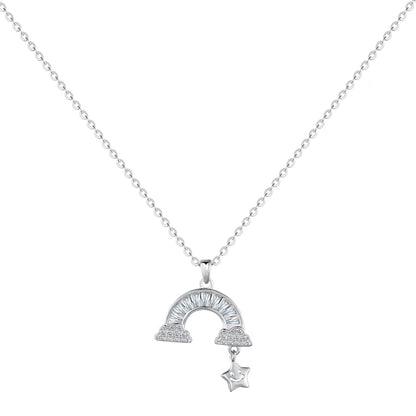 [ECHO ]Unique Rainbow Star Necklace