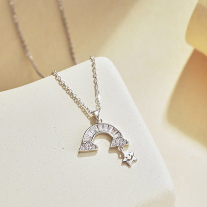 [ECHO ]Unique Rainbow Star Necklace