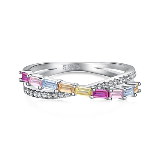 [ECHO ]Energetic Elegant Radiant Cut Party Ring