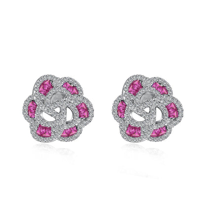 [ECHO ]Exquisite Flower Shape Daily Earrings
