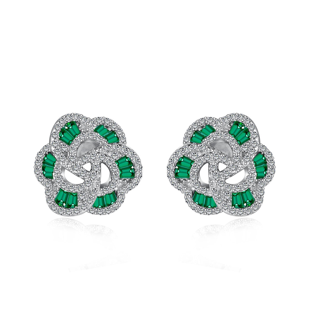 [ECHO ]Exquisite Flower Shape Daily Earrings