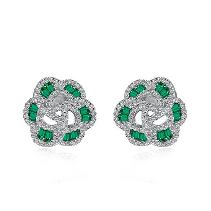 [ECHO ]Exquisite Flower Shape Daily Earrings