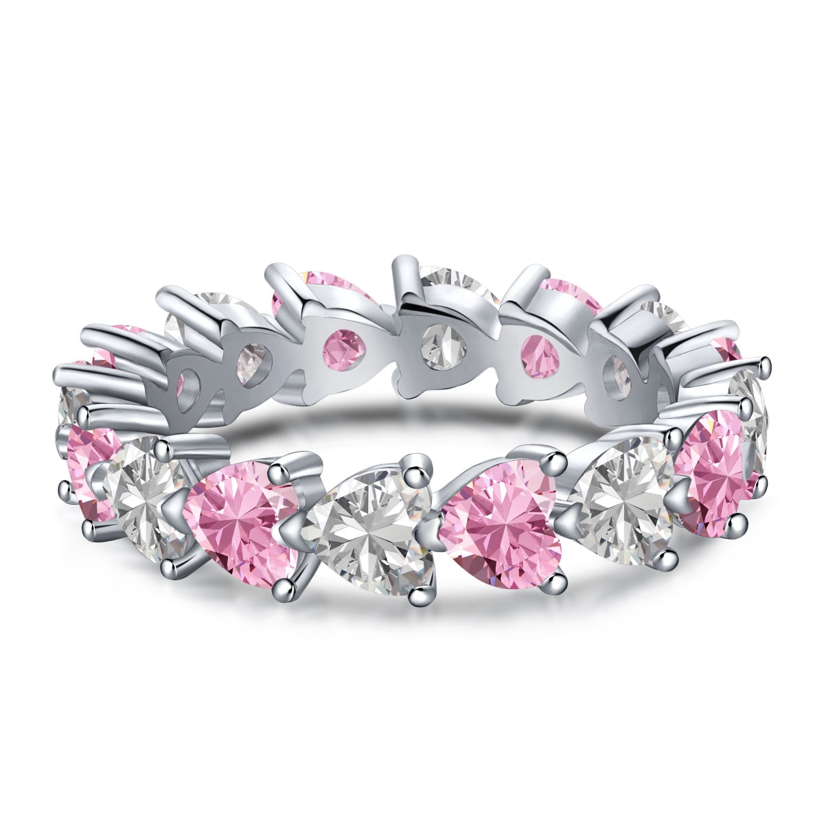[ECHO ]0.25 Carat Radiant Romance Heart Cut Lover Ring