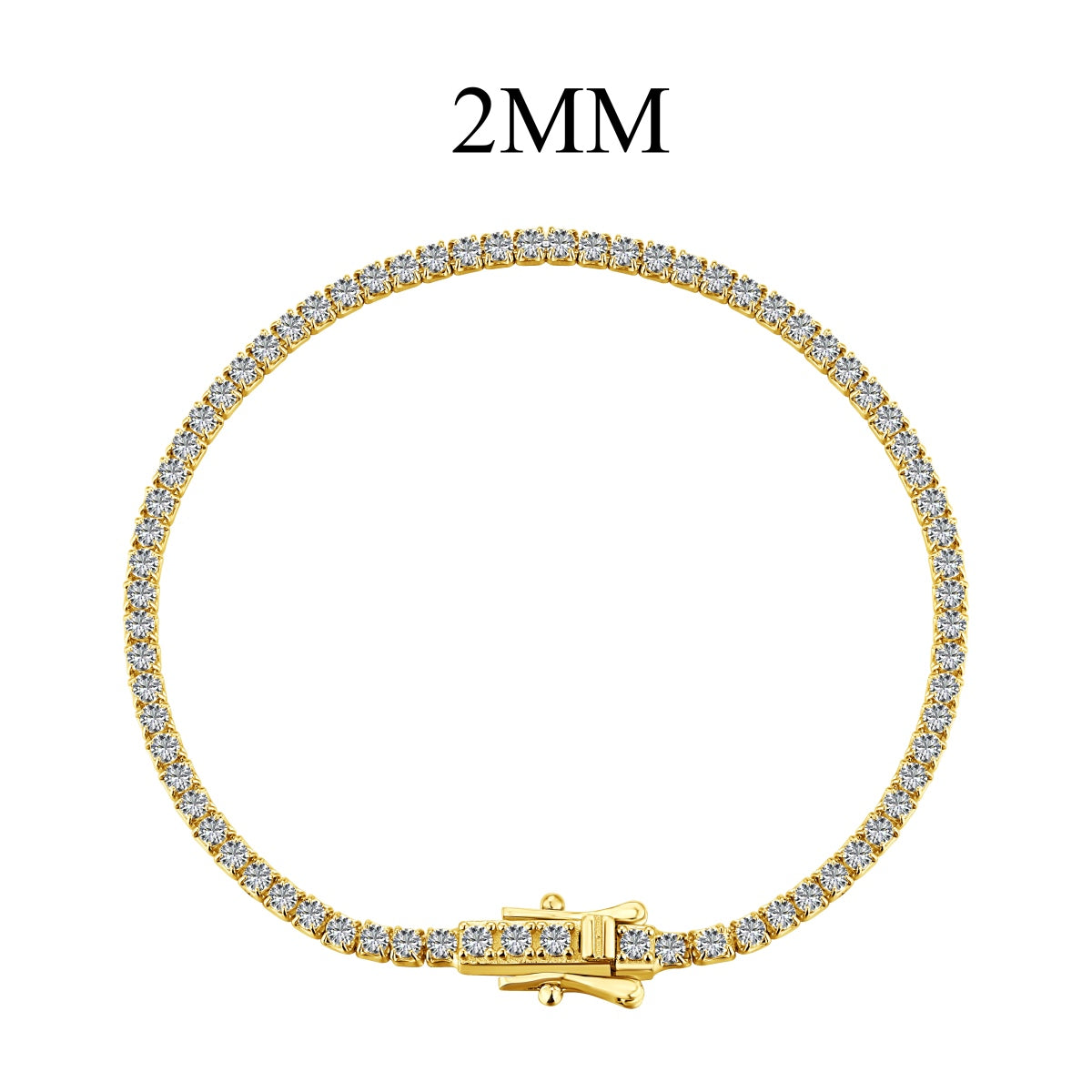 [ECHO ]Radiant Colorful Round Cut Party Bracelet