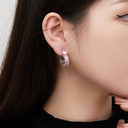 [ECHO ]Radiant Heart Cutout Earrings