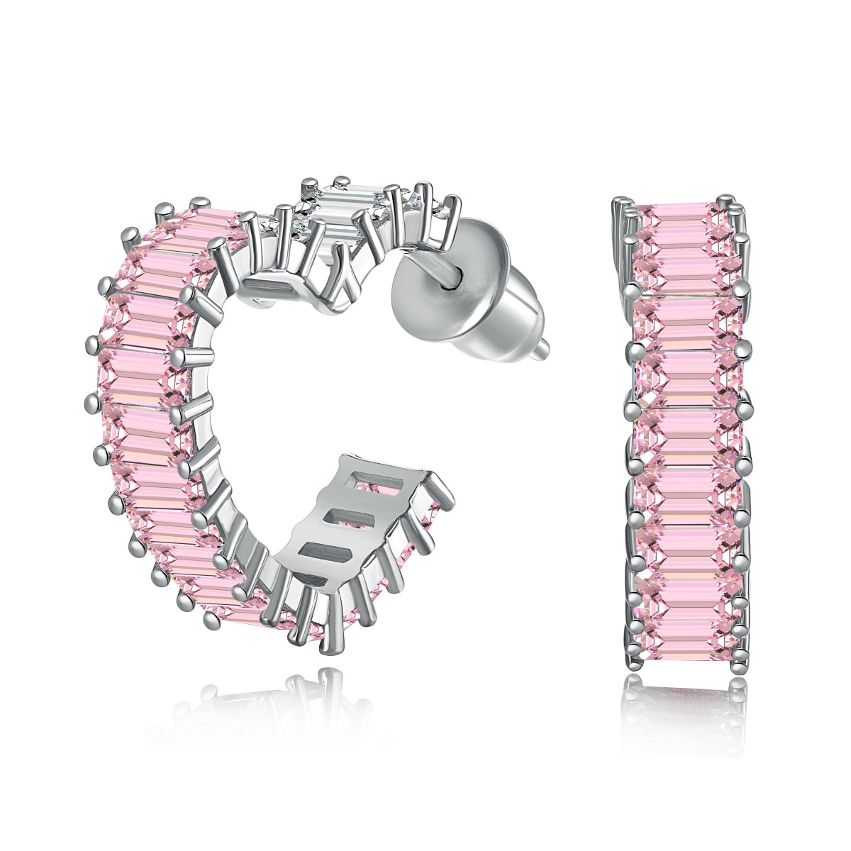 [ECHO ]Radiant Heart Cutout Earrings