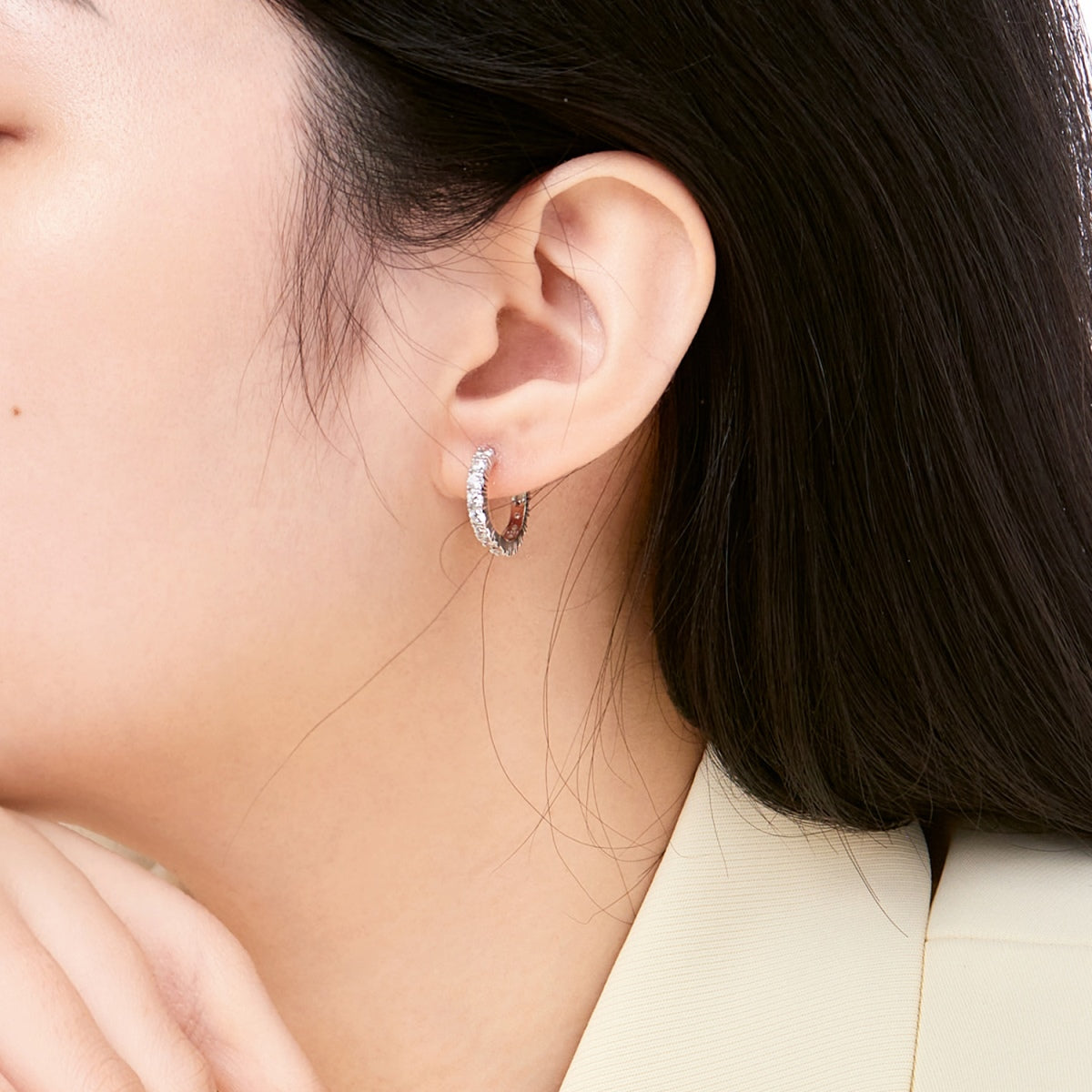 [ECHO ]Radiant Colorful Round Cut Earrings