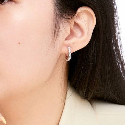 [ECHO ]Radiant Colorful Round Cut Earrings