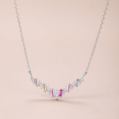 [ECHO ]Dazzling Rainbow Necklace