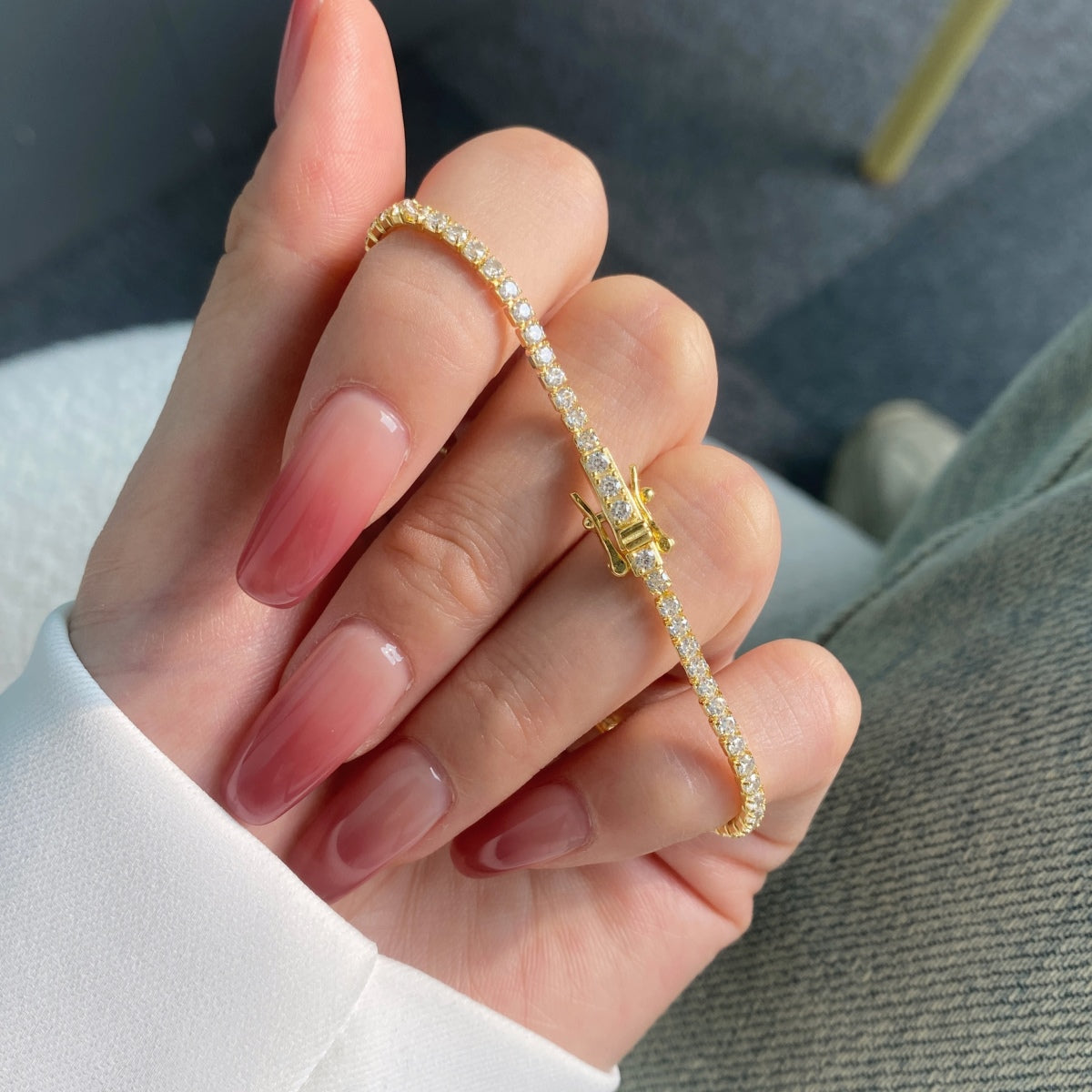 [ECHO ]Radiant Colorful Round Cut Party Bracelet
