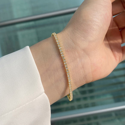 [ECHO ]Radiant Colorful Round Cut Party Bracelet