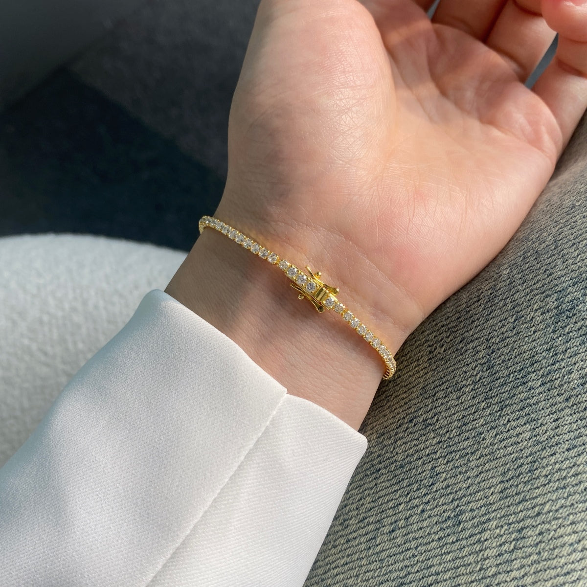 [ECHO ]Radiant Colorful Round Cut Party Bracelet