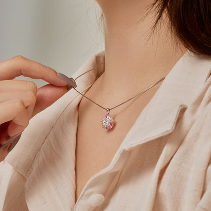 [ECHO ]Charming Flower Colorful Necklace