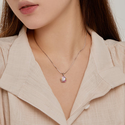 [ECHO ]Charming Flower Colorful Necklace
