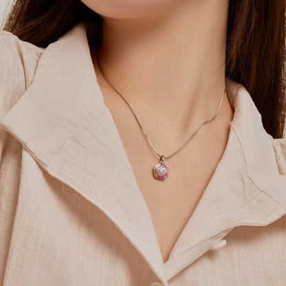 [ECHO ]Charming Flower Colorful Necklace