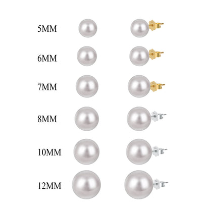 [ECHO ]Delicate Pearl Earrings