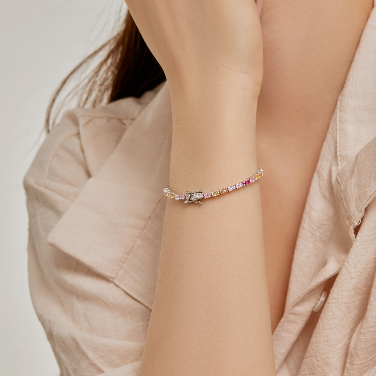 [ECHO ]Delicate Romantic Heart Shape Lover Bracelet