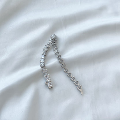 [ECHO ]0.75 Carat Elegant Romantic Heart Shape Lover Bracelet