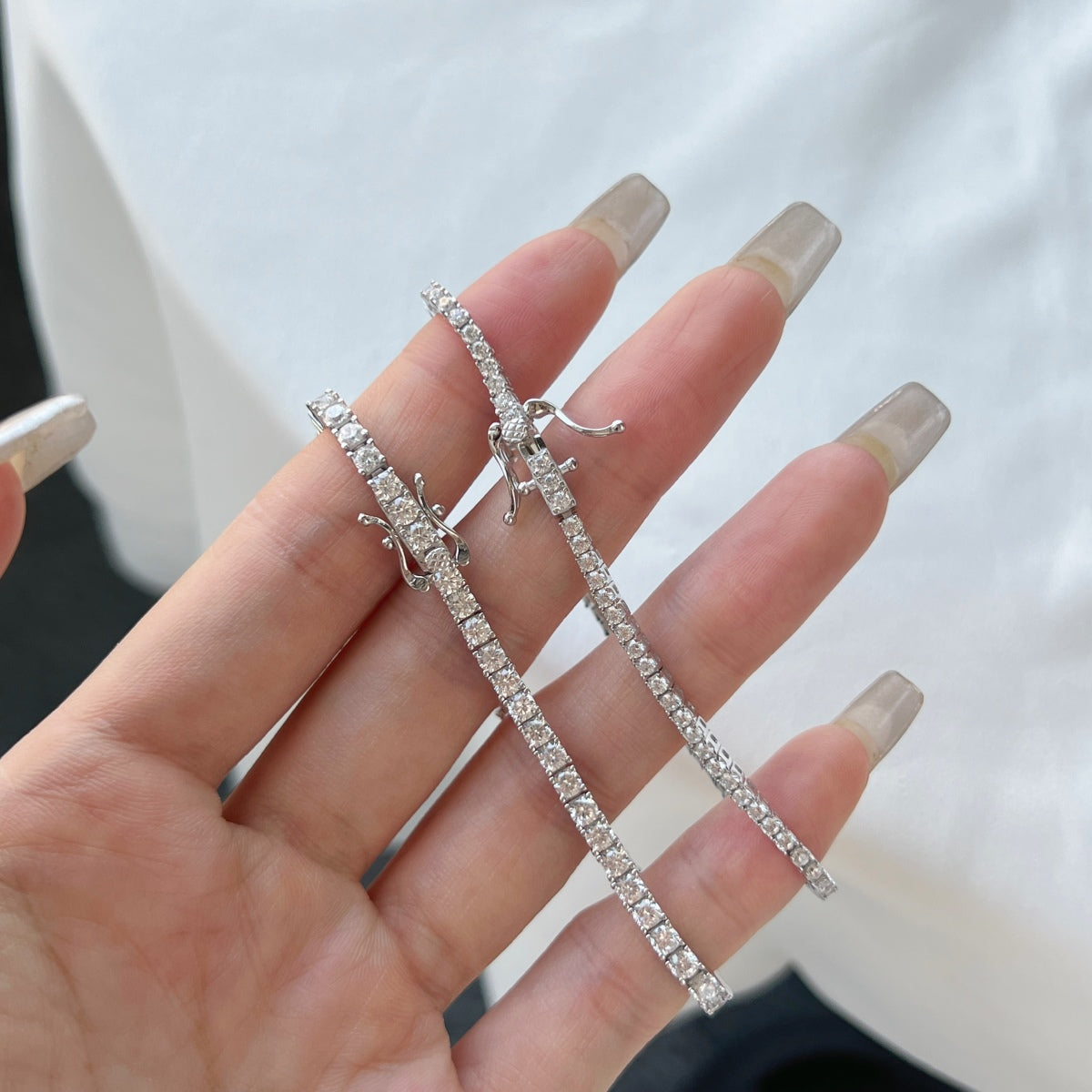 [ECHO ]Dazzling Exquisite Round Cut Daily Bracelet