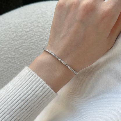 [ECHO ]Dazzling Exquisite Round Cut Daily Bracelet