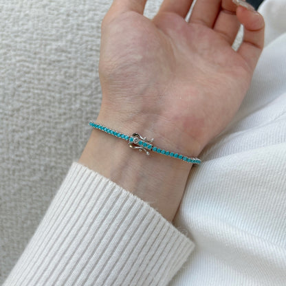 [ECHO ]Dazzling Exquisite Round Cut Daily Bracelet