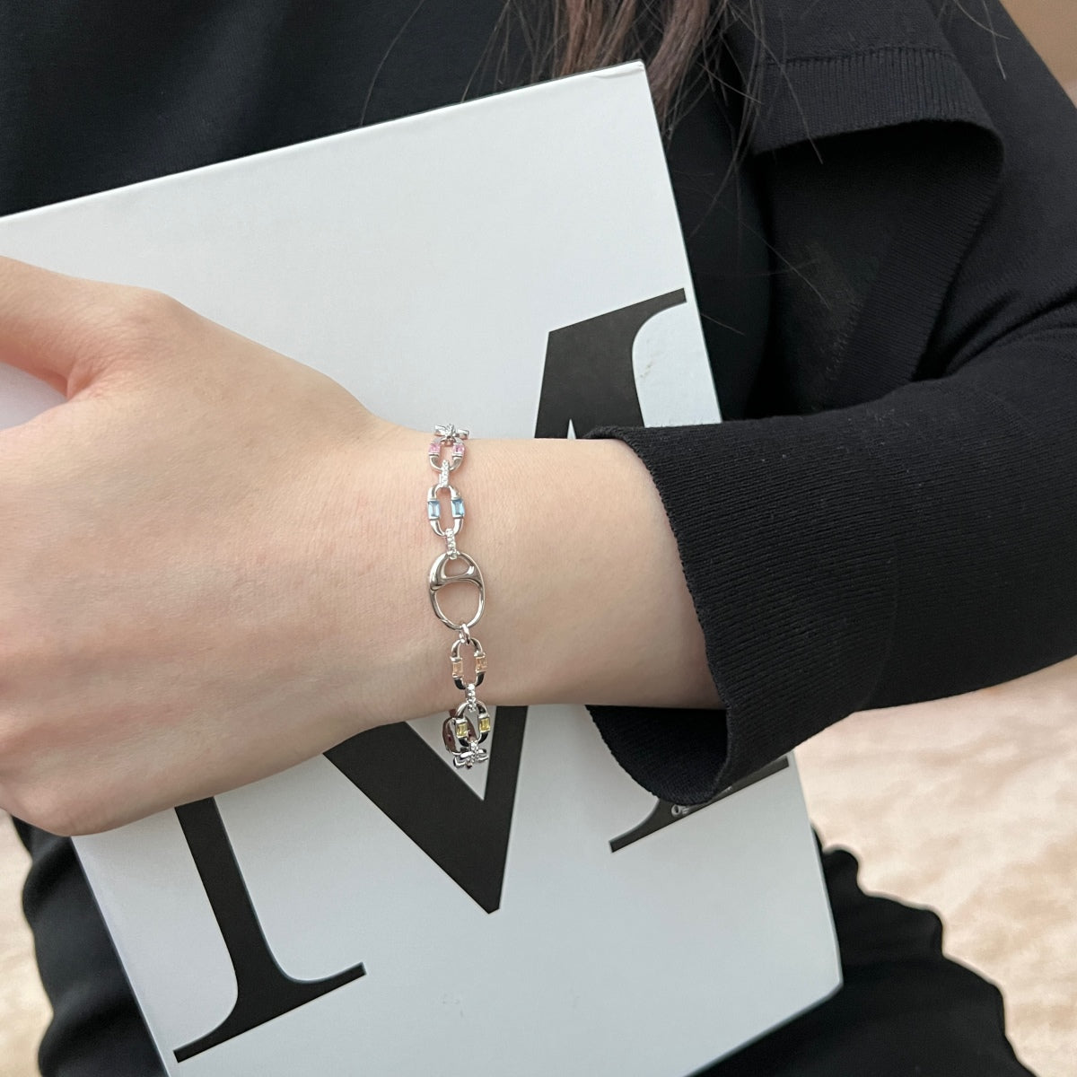 [ECHO ]Dazzling Colorful Daily Bracelet