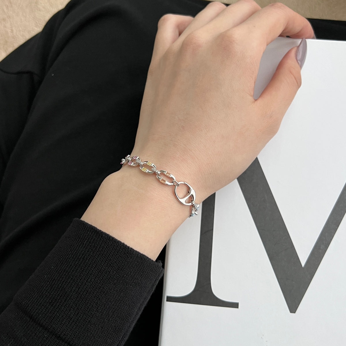 [ECHO ]Dazzling Colorful Daily Bracelet