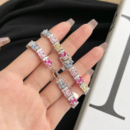 [ECHO ]Delicate Colorful Multi Cut Party Bracelet