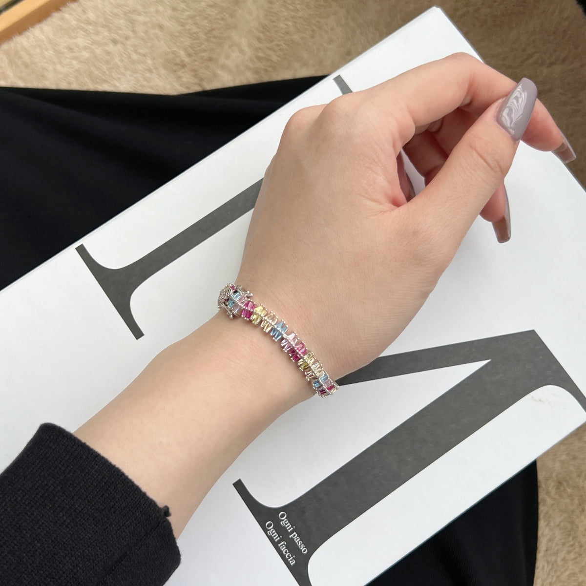[ECHO ]Sparkling Exquisite Multi Cut Party Bracelet