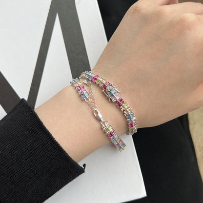 [ECHO ]Sparkling Exquisite Multi Cut Party Bracelet