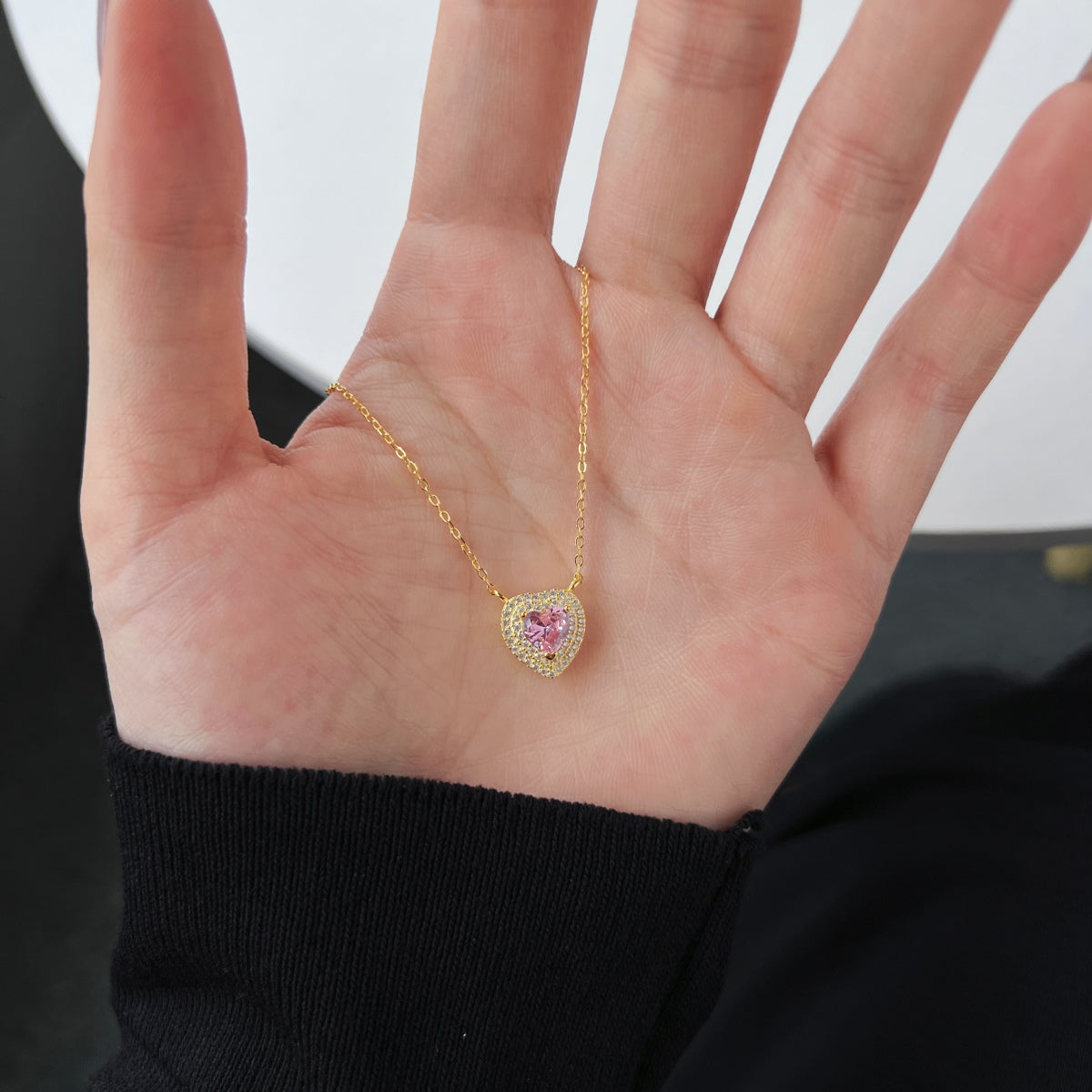 [ECHO ]Exquisite Heart Shape Necklace