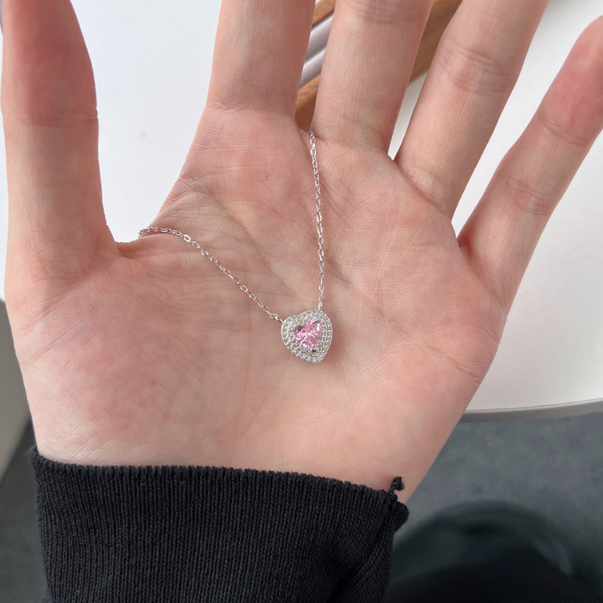 [ECHO ]Exquisite Heart Shape Necklace