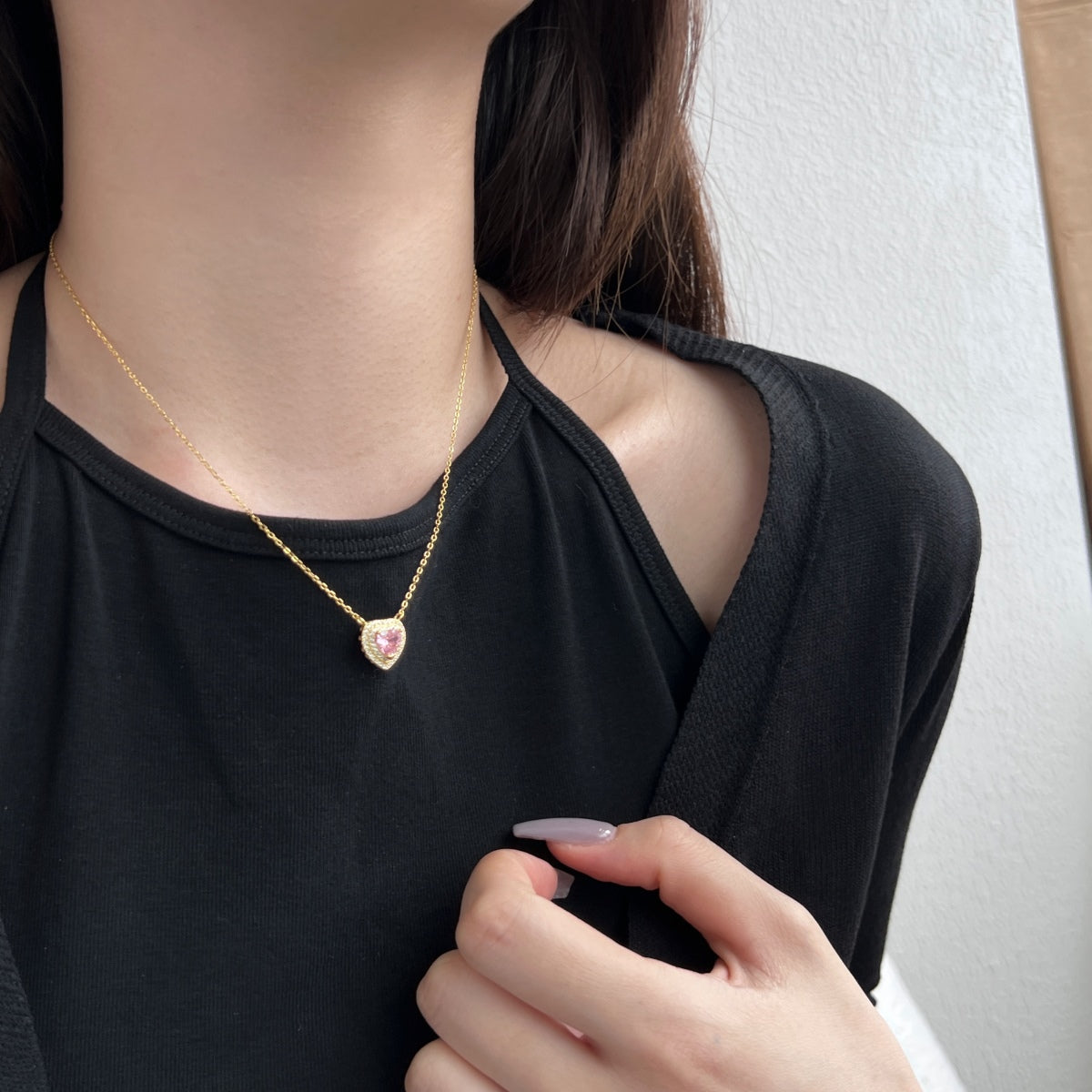[ECHO ]Exquisite Heart Shape Necklace