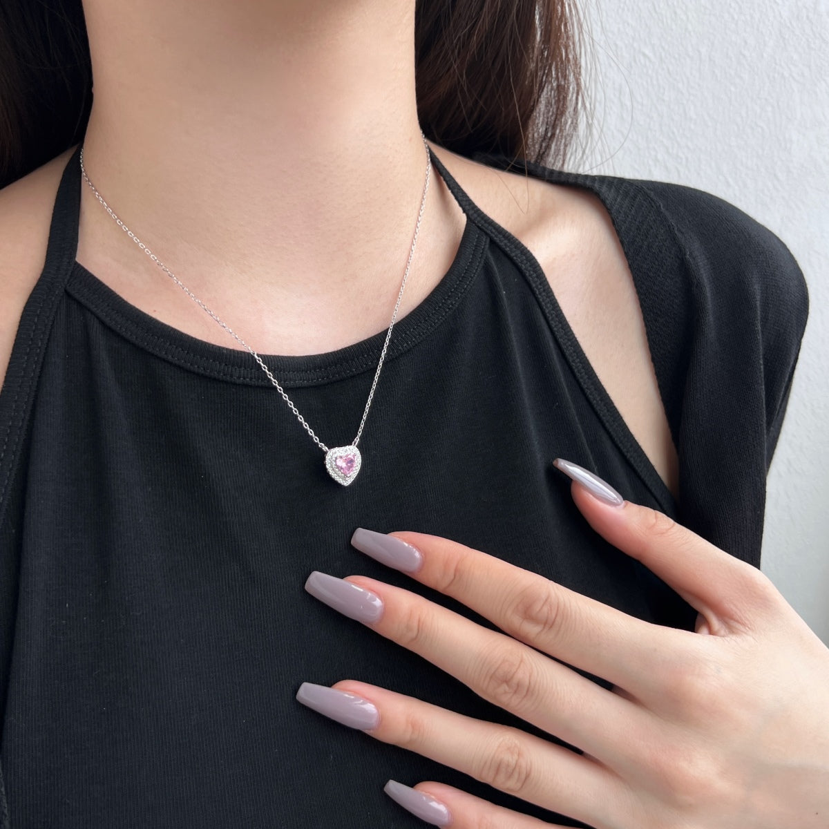 [ECHO ]Exquisite Heart Shape Necklace