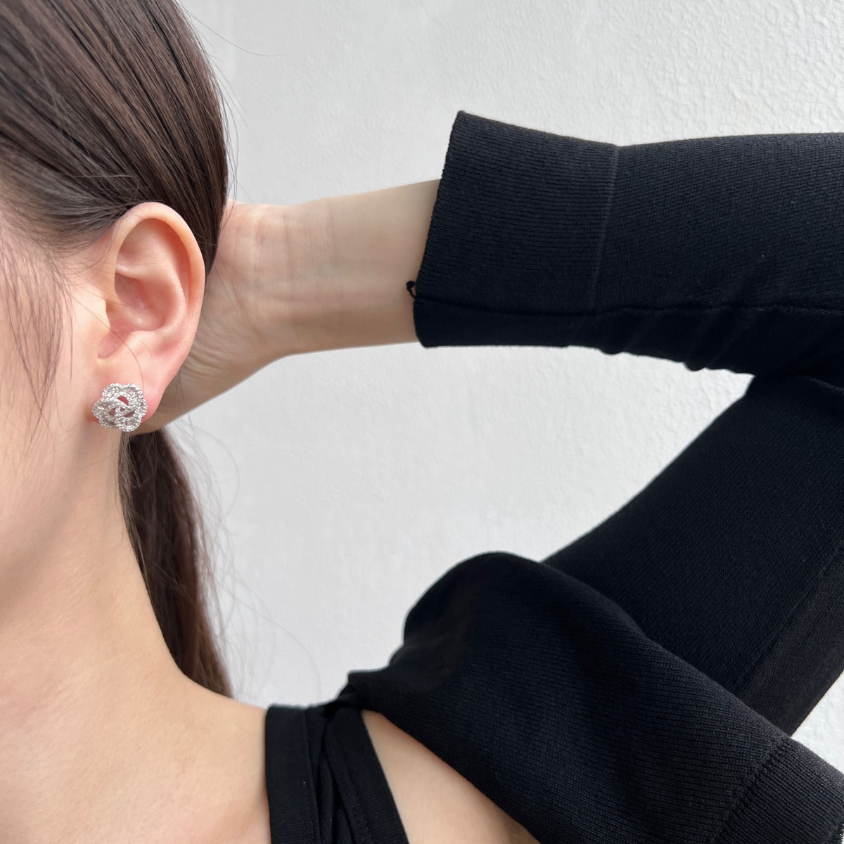 [ECHO ]Exquisite Flower Shape Daily Earrings