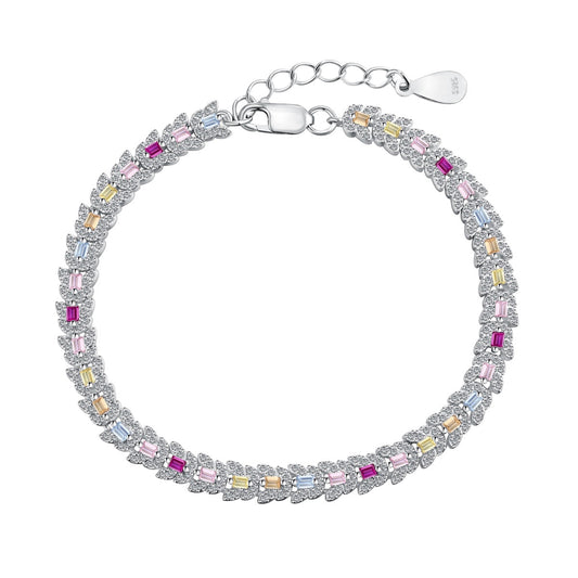 [ECHO ]Delicate Colorful Multi Cut Daily Bracelet