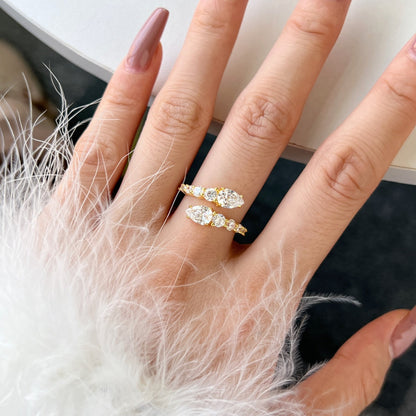 [ECHO ]Delicate Lively Snake Shape Daily Ring