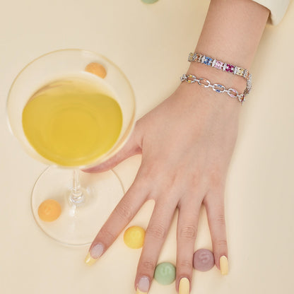 [ECHO ]Dazzling Colorful Daily Bracelet
