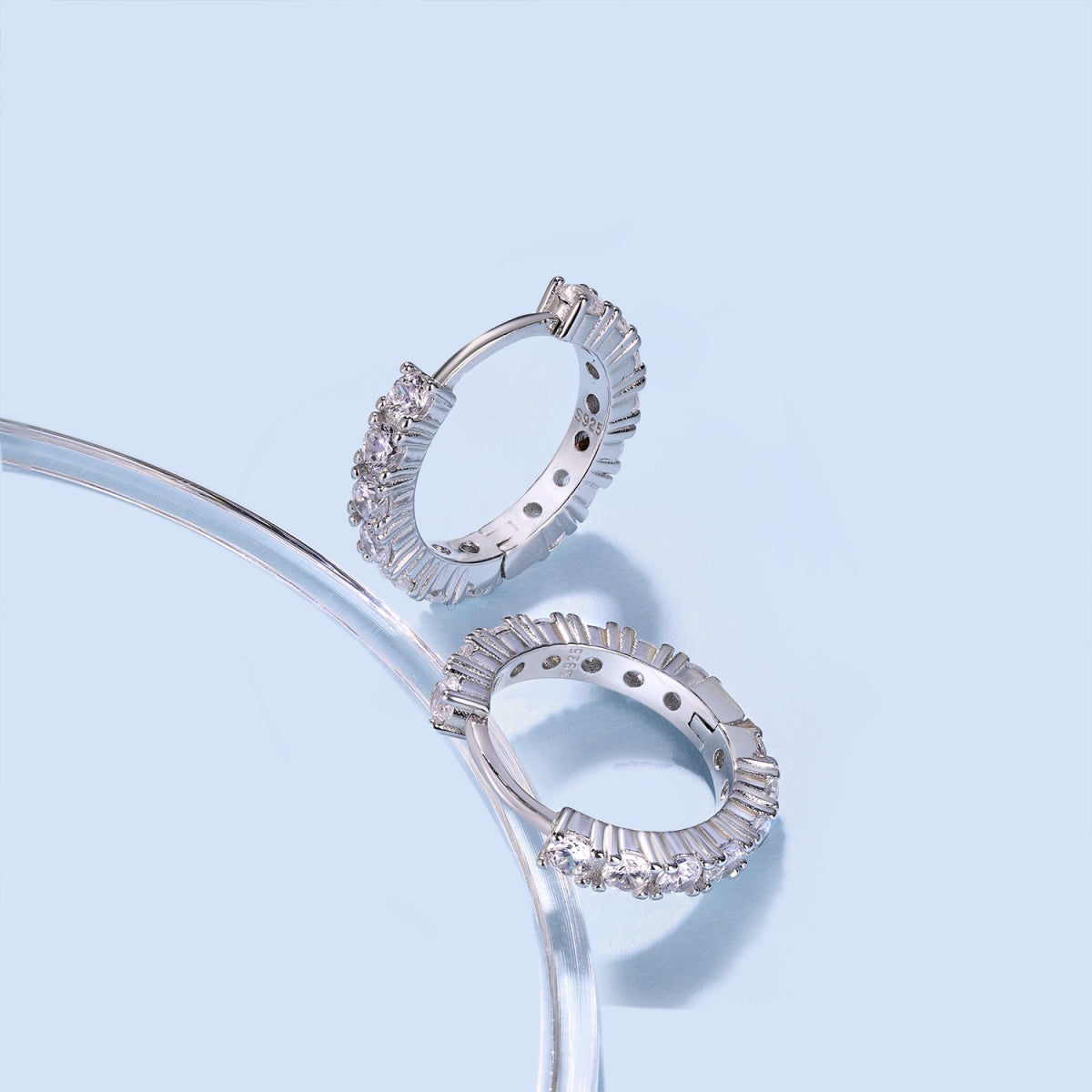 [ECHO ]Radiant Colorful Round Cut Earrings