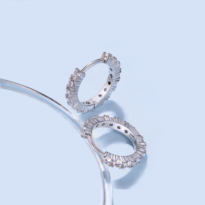 [ECHO ]Radiant Colorful Round Cut Earrings