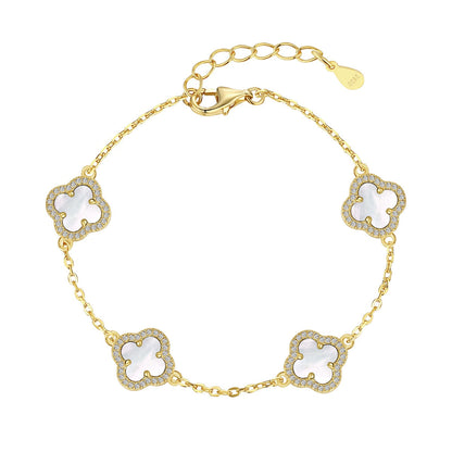 [ECHO ]Four-Leaf Clover Exquisite Bracelet