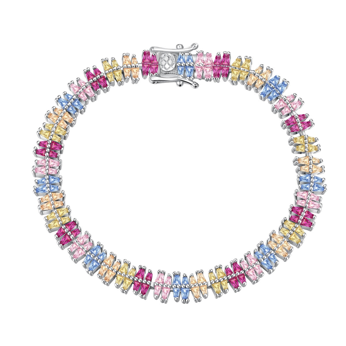 [ECHO ]Sparkling Exquisite Multi Cut Party Bracelet