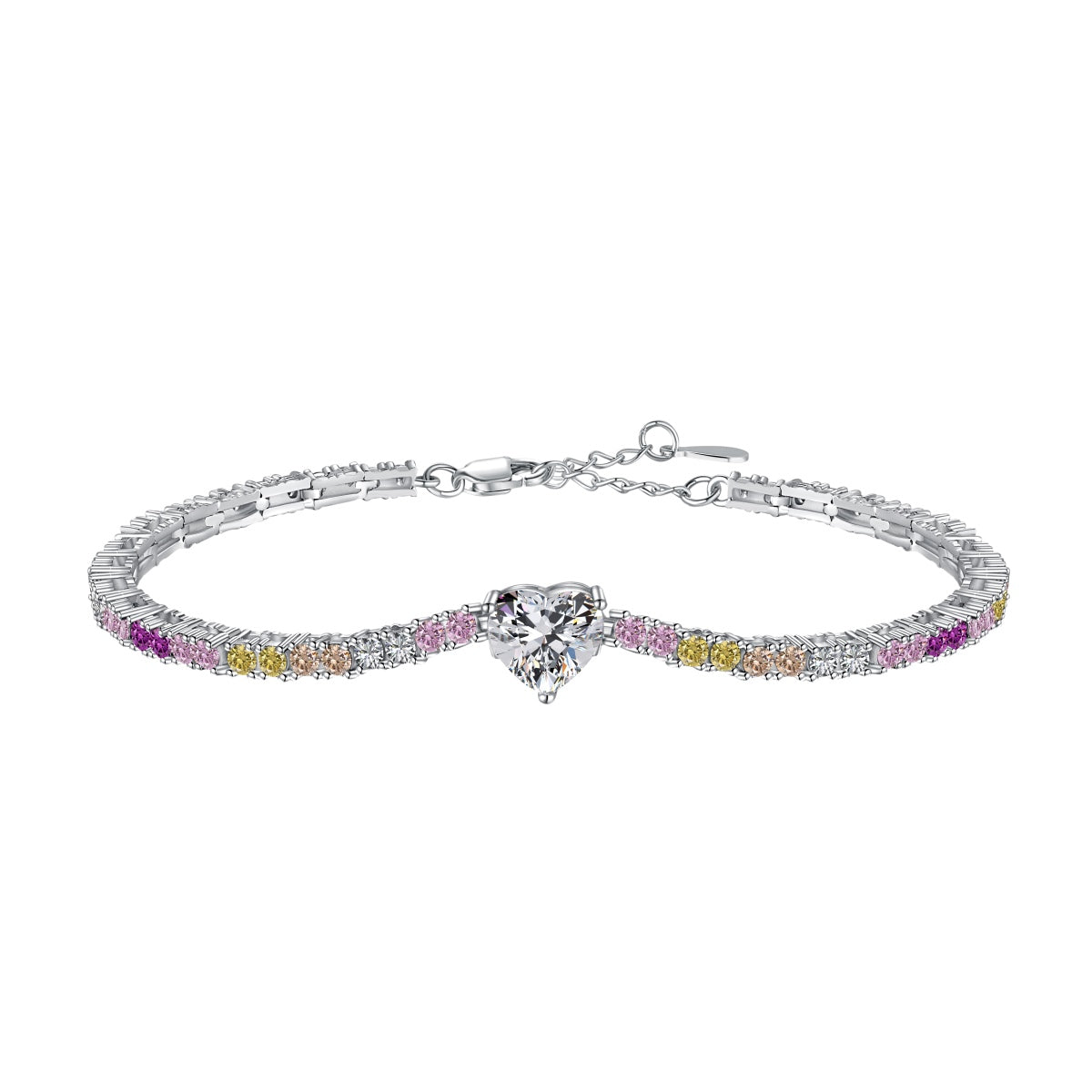 [ECHO ]Delicate Romantic Heart Shape Lover Bracelet
