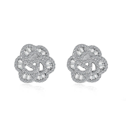 [ECHO ]Exquisite Flower Shape Daily Earrings