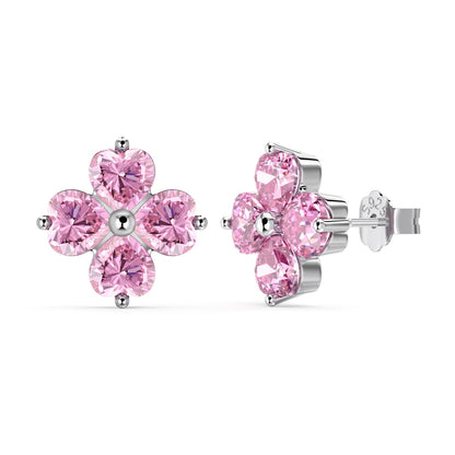[ECHO ]Four-Leaf Clover Ball Earrings