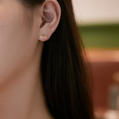 [ECHO ]Dazzling Elegant Heart Cut Lover Earrings